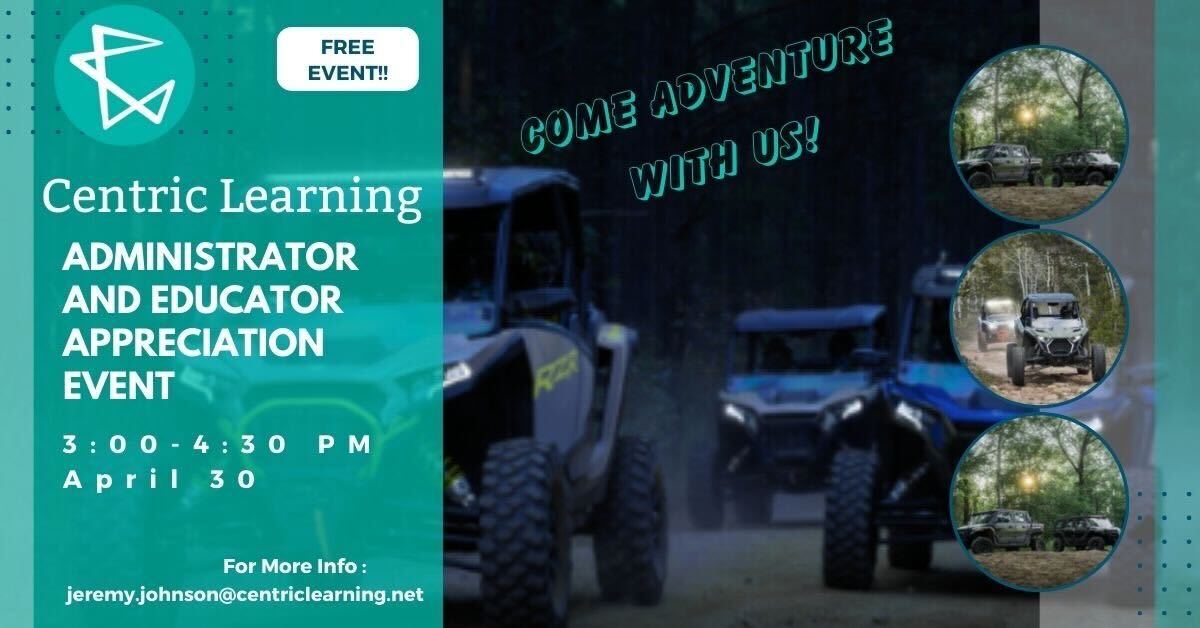 🛻💨 OFF-ROADING ADVENTURE GIVEAWAY! 💨🛻

📍 Where: Memories of Traverse City
📅 When: Wednesday, April 30
🕝 Time: 2:30–5:00 PM

⚠️ Only 18 spots available—first come, first served!

DM us or email jeremy.johnson@centriclearning.net