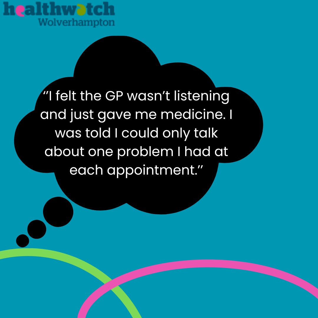 Healthwatch Wolverhampton tweet media