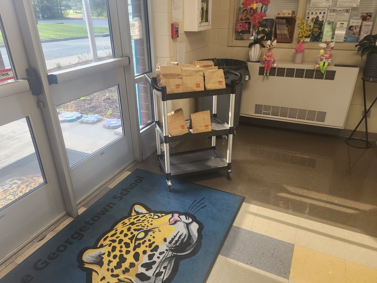 We love our drivers. It's bus driver appreciation week, and we are ready to hand our  drivers a little breakfast this morning when they pull up. Thank you for getting our kids to and from school every day.