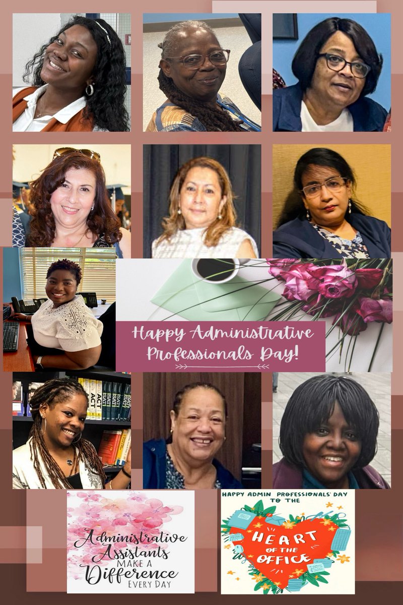 Behind every successful team stands an exceptional administrative professional- the backbone of our school. Their dedication and caring support are the foundation
 of our school's success. 
Happy Administrative Professionals Day to the heartbeat of our school.
<a href="/NHS_PGCPS/">Northwestern High School - PGCPS</a> <a href="/pgcps/">PGCPS</a>