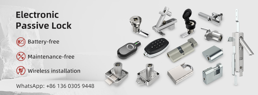 This is the passive electronic lock manufacturing base! We provide battery-free smart lock solutions to customers around the world, completely replacing traditional mechanical locks，Get your free sample catalog now. One electronic key can manage 10,000 passive electronic locks