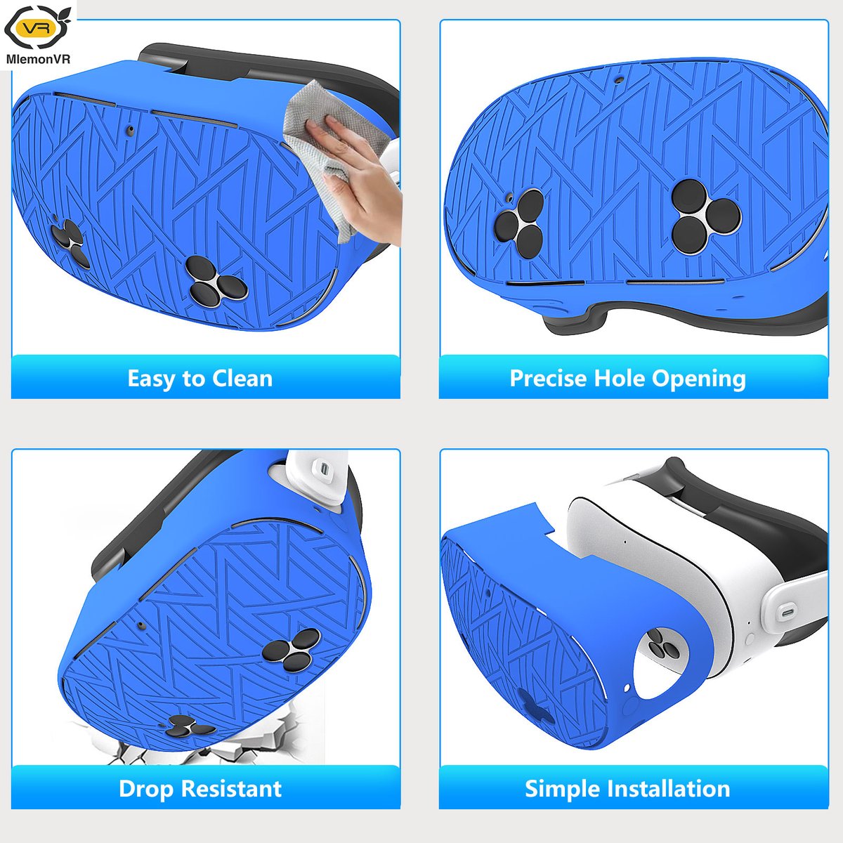 MlemonVR's tweet photo. It's time to put on some clothes for the “naked” VR!
🛡️ Ultra-fit silicone case, dust-proof, fingerprint-resistant, and easy to remove.
Your VR deserves better protection! 
👉https://t.co/tjaBfoxEmC
 #MLemonVR #VR enthusiasts #Quest 3s Accessories #VR Silicone Case https://t.co/yDtVEjmRth