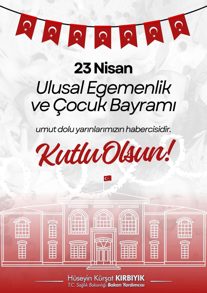 Bağımsızlığın ve demokrasinin tecelli ettiği TBMM’nin kuruluş günü kutlu olsun. 

Cumhuriyeti kuran Gazi Mustafa Kemal Atatürk ve arkadaşlarını minnetle yad ediyoruz. 

Tüm çocuklarımızın Ulusal Egemenlik ve Çocuk Bayramı kutlu olsun!