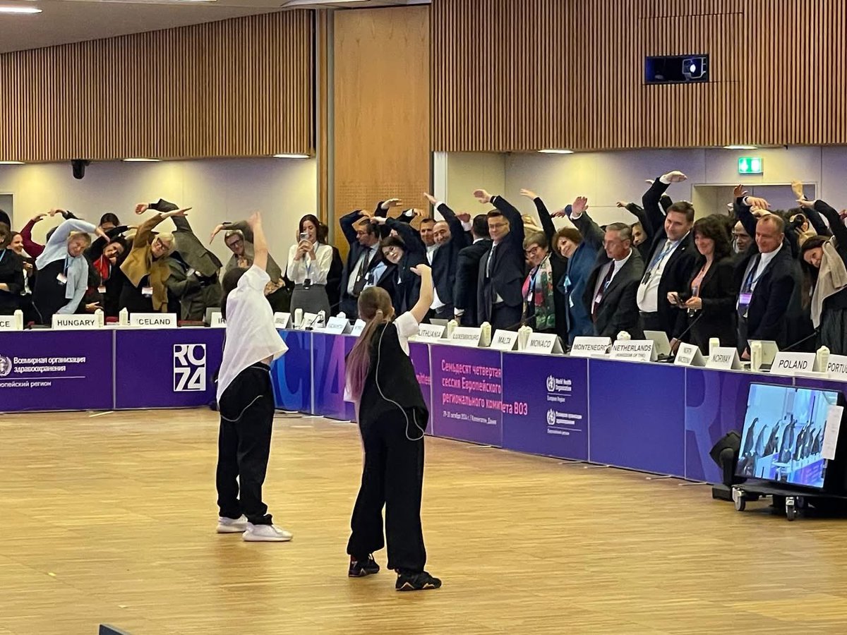 We travelled to Denmark to perform our mental health awareness routine for representatives from across Europe with the World Health Organization.

Dance is more than movement — it’s a voice.
Mental health matters. So do our young people.
This is why we do what we do.