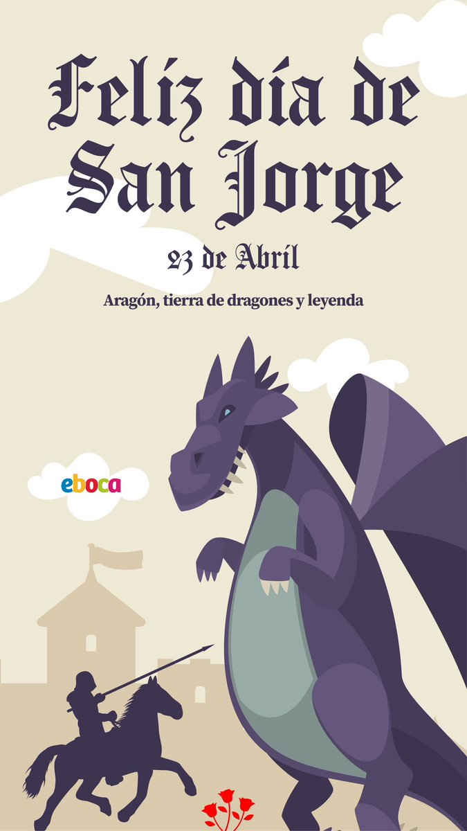 🐉🔥 Hoy el dragón no combate... ¡se pone a tostar!
🗓️ 23 de abril. San Jorge. Día de Aragón.
En <a href="/eboca/">eboca</a> ¡Hoy se brinda con café! 💛❤️💛❤️💛❤️
#SanJorge #DíaDeAragón #SomosEboca