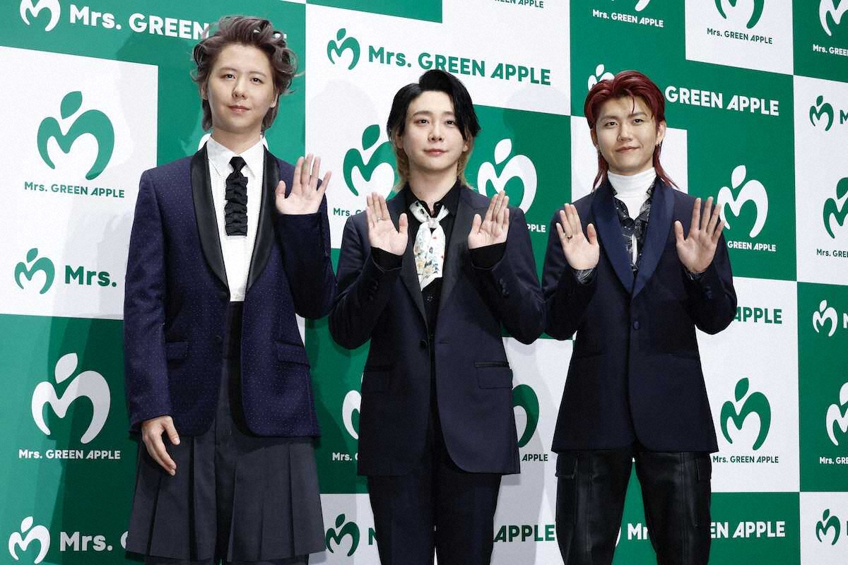 livedoornews's tweet photo. 【発表】Mrs. GREEN APPLE、TDRアトラクションとコラボ決定！ 日本人アーティスト初の快挙
https://t.co/X2jCUr4DeQ

Mrs. GREEN APPLEは、東京ディズニーリゾートの「ベイマックスのハッピーランド」と「“びしょ濡れ”ハーパースプラッシュ」のアトラクションの曲を手がけることが決ま��た。 https://t.co/EELQO57RRq