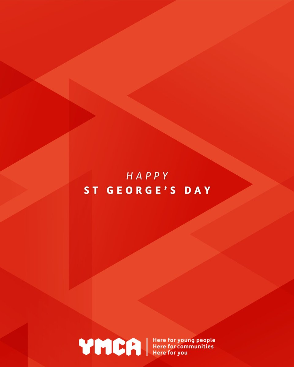 Happy #StGeorgesDay from all of us at YMCA Manchester! ❤️
#YMCA