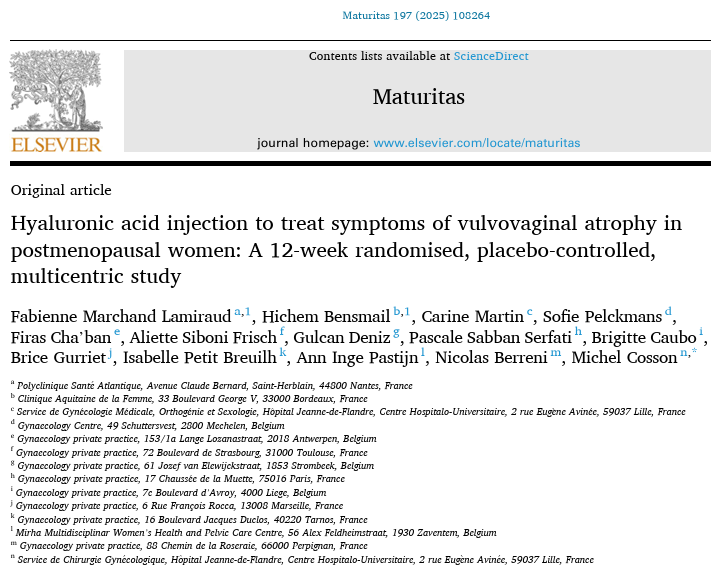 doctorneyro's tweet photo. Injectable #hyaluronicacid reduced the severity of the most bothersome symptom of #vulvovaginalatrophy, and postmenopausal moderate/severe #vaginaldryness, and moderate/severe #dyspareunia and postmenopausal #femalesexualfunction..
https://t.co/wLIRLDBIbb https://t.co/rxneMoBYbo