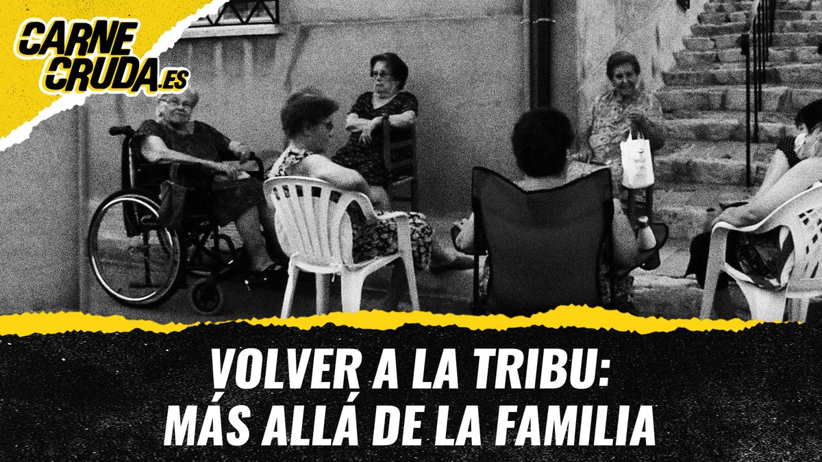 Javier Gallego Crudo (@carnecrudaradio) on Twitter photo ¿Cómo sería vivir de nuevo en comunidades que comparten los cuidados y los afectos más allá de la familia nuclear?
Nos convertimos en TRIBU con <a href="/impacientifica/">Esther Sánchez</a> y pensamos el cuidado y la vida en común como un acto radical y una forma de resistencia con base científica ¿Cómo sería vivir de nuevo en comunidades que comparten los cuidados y los afectos más allá de la familia nuclear?
Nos convertimos en TRIBU con <a href="/impacientifica/">Esther Sánchez</a> y pensamos el cuidado y la vida en común como un acto radical y una forma de resistencia con base científica