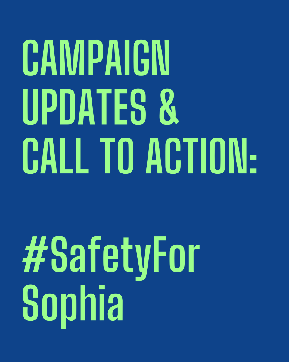 nobordersmcr's tweet image. 🚨 URGENT CAMPAIGN UPDATES & CALL TO ACTION: #SafetyForSophia 🚨