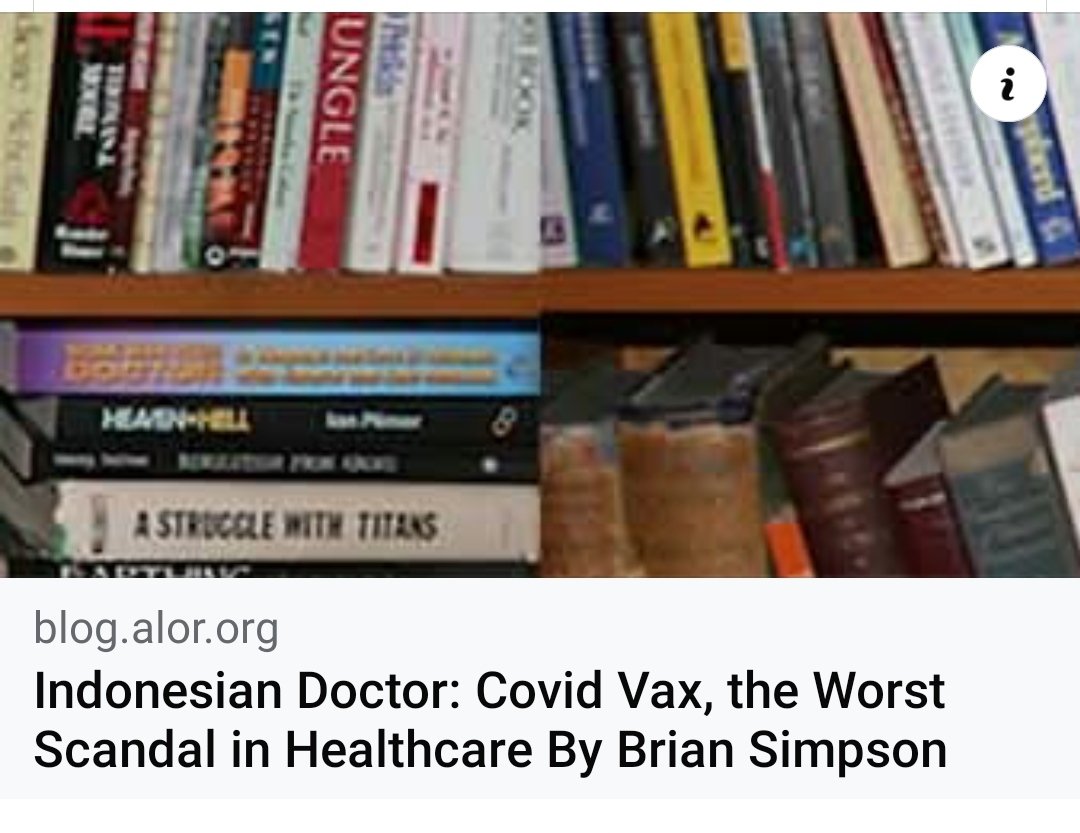 Alhamdulillah ...
Dokter Dikdik Kodarusman diliput oleh wartawan Australia soal vaksin.

Siapa yang belum tahu siapa dan bagaimana dokteryamg satu ini?