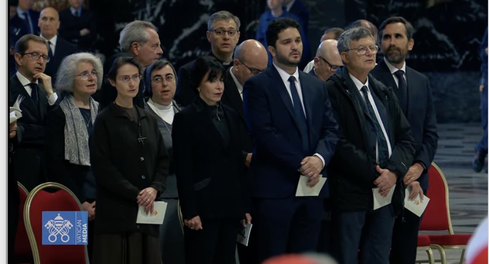 Christopher White (@cwwhitencr) on Twitter photo Along with the cardinals and bishops present are some of the women #PopeFrancis appointed to top leadership position in the Vatican -- <a href="/SrNatB/">Sr Nathalie Becquart, xmcj</a>, <a href="/ASmerilli/">Alessandra Smerilli</a>, Sr. Raffaella Petrini, & <a href="/CudaEmilce/">Emilce Cuda</a>. Along with the cardinals and bishops present are some of the women #PopeFrancis appointed to top leadership position in the Vatican -- <a href="/SrNatB/">Sr Nathalie Becquart, xmcj</a>, <a href="/ASmerilli/">Alessandra Smerilli</a>, Sr. Raffaella Petrini, & <a href="/CudaEmilce/">Emilce Cuda</a>.