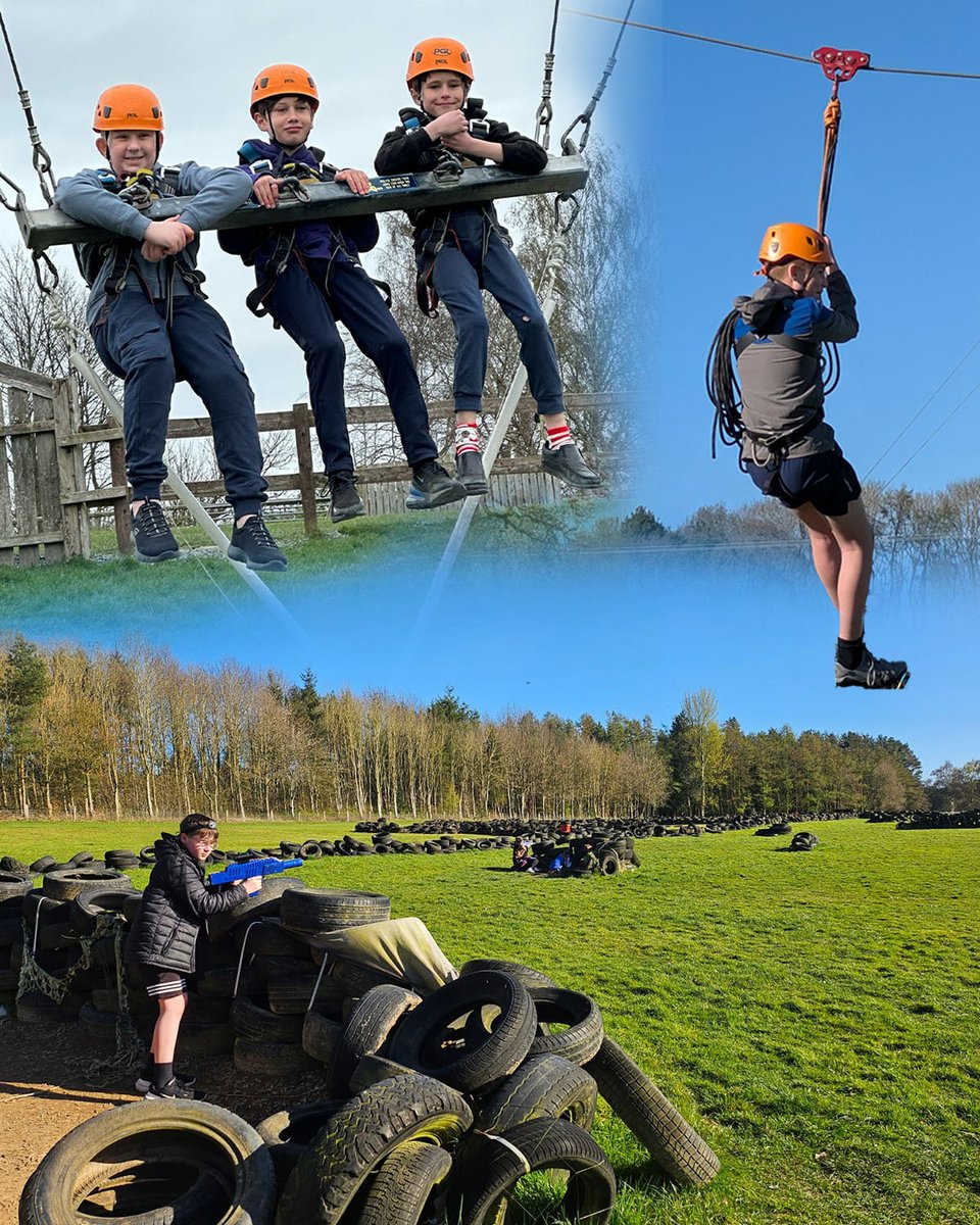 Just before the Easter break, our Year 7 students spent an action-packed weekend at PGL Boreatton Park in Shropshire, enjoying a fantastic range of outdoor adventures.

A huge thank you to the staff for generously giving up their weekend to make this memorable trip possible.