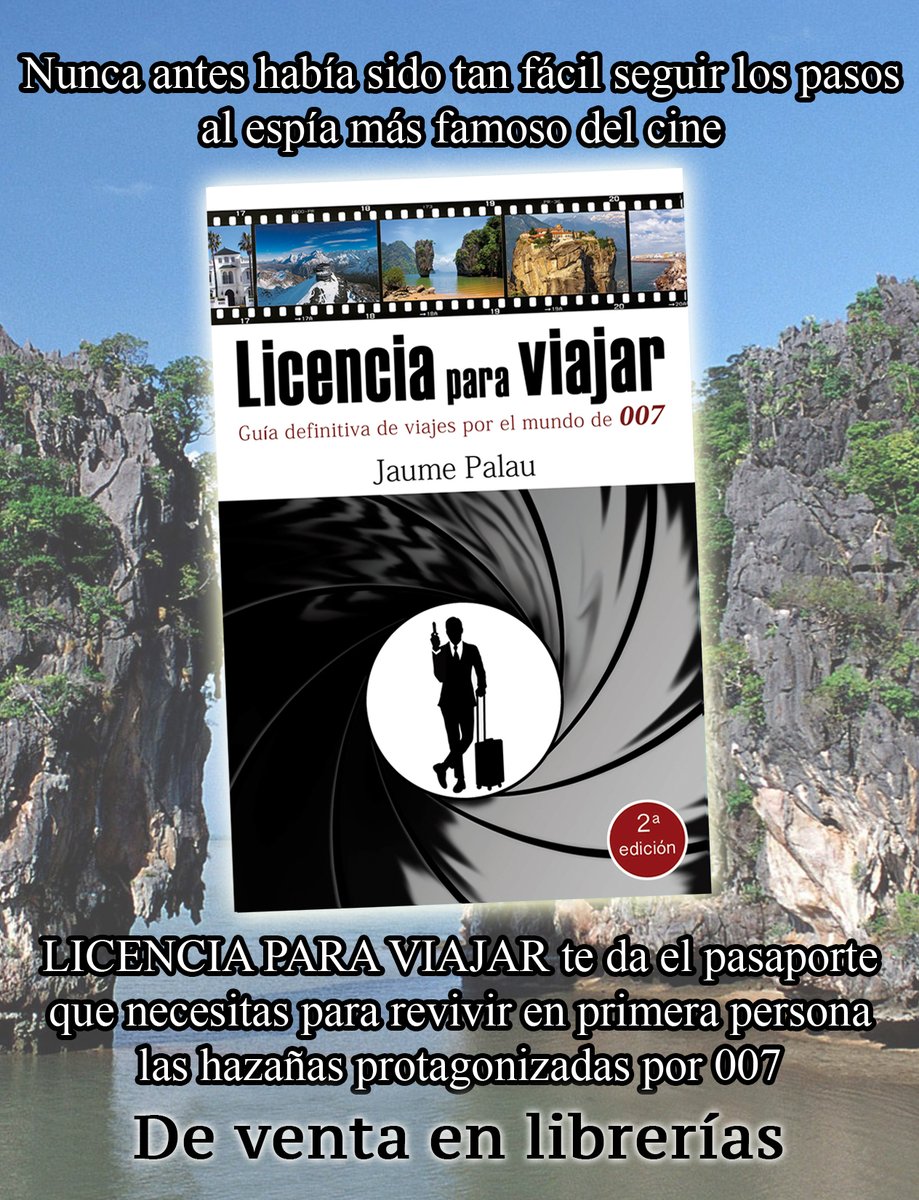 ¿Ya sabes que puedes ir tras los pasos de tus personajes favoritos y revivir con tu particular mirada lo que un día viste en la gran y pequeña pantalla?
<a href="/Viajacon007/">Licenciaparaviajar</a>  <a href="/Vacaciones7R/">Vacaciones7Reinos</a>  <a href="/jaume_setwars/">Viajaconlafuerza</a> 
#turismocinematografico #turismodecine #librosrecomendados