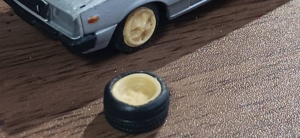 久しぶりにおゆまるでホイール複製した