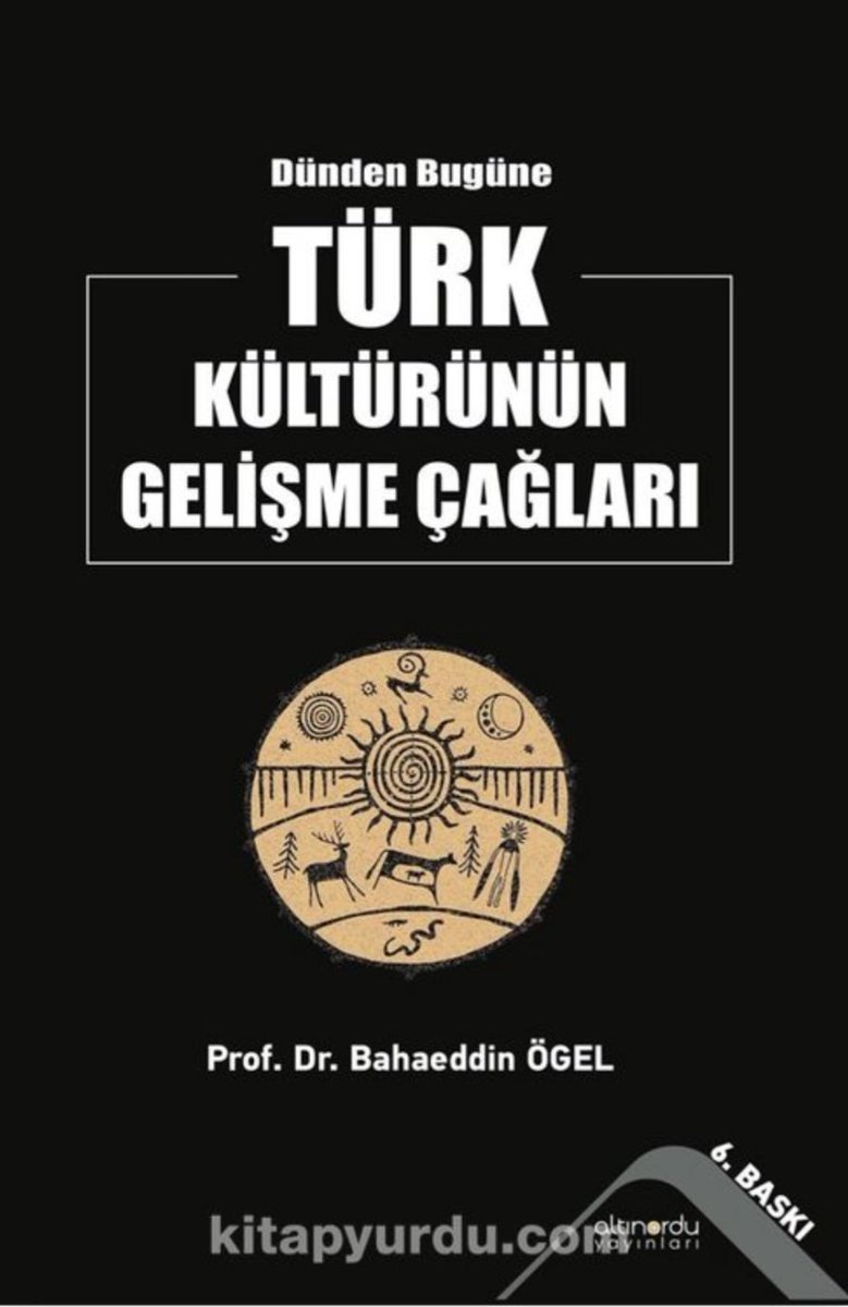 Türklük bilimi ışığı merhum hocamız Prof. Dr. Bahaeddin Ögel'in eserlerini yeniden sunmaya devam. "Türk Kültürünün Gelişme Çağları" başlıklı eser artı okuyucularına çok yakın: kitapyurdu.com/kitap/dunden-b…