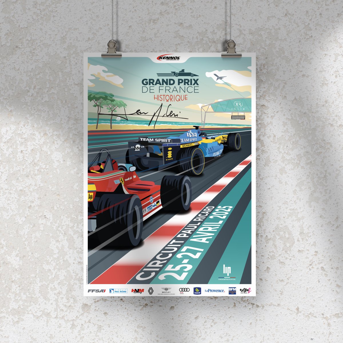 Pubkom's tweet photo. → 𝐂𝐢𝐫𝐜𝐮𝐢𝐭 𝐏𝐚𝐮𝐥 𝐑𝐢𝐜𝐚𝐫𝐝 | 𝐀𝐟𝐟𝐢𝐜𝐡𝐞𝐬

À l’occasion du Grand Prix de France Historique, qui se tiendra au Circuit Paul Ricard du 25 au 27 avril 2025, Pubkom a été sollicitée pour imprimer une série d’affiches vintage destinées aux spectateurs. https://t.co/AVf4R2Qn93