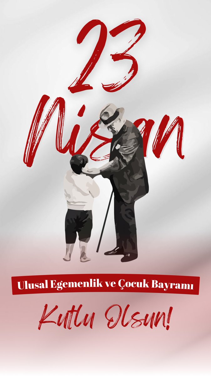 Hamza Hamzaoğlu (@hamza_hmzoglu) on Twitter photo 23 Nisan Ulusal Egemenlik ve Çocuk Bayramı’nın heyecanını,
bugün de çocukluğumdaki o içten sevinçle hissediyorum.
Bu topraklardan doğup egemenliğimizin evrensel bir dile dönüştüğü 23 Nisan;
Türkiye Büyük Millet Meclisi’nin 105. yılında, 
bir milletin kendi kaderini tayin etme 23 Nisan Ulusal Egemenlik ve Çocuk Bayramı’nın heyecanını,
bugün de çocukluğumdaki o içten sevinçle hissediyorum.
Bu topraklardan doğup egemenliğimizin evrensel bir dile dönüştüğü 23 Nisan;
Türkiye Büyük Millet Meclisi’nin 105. yılında, 
bir milletin kendi kaderini tayin etme