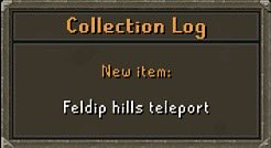 EatMalghoom's tweet image. Feldip hills teleport unlocked.

#Osrs #Runescape #CollectionLog #NewUnlock #feldip #hills #teleport #unlock #HardClue #Hard #Rewards #ClueScrolls