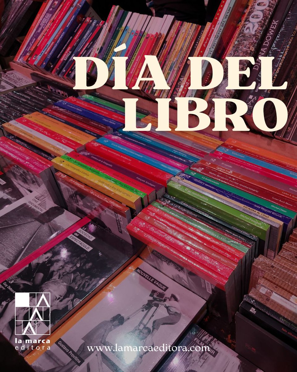 📚 Día Internacional del Libro

Hoy es un día para brindar y leer. A todos los amantes de los libros: ¡Feliz día!

📚Recordá que estamos en la Feria del Libro Buenos Aires del 24 de abril al 12 de mayo, en el stand 517 (Pabellón azul)