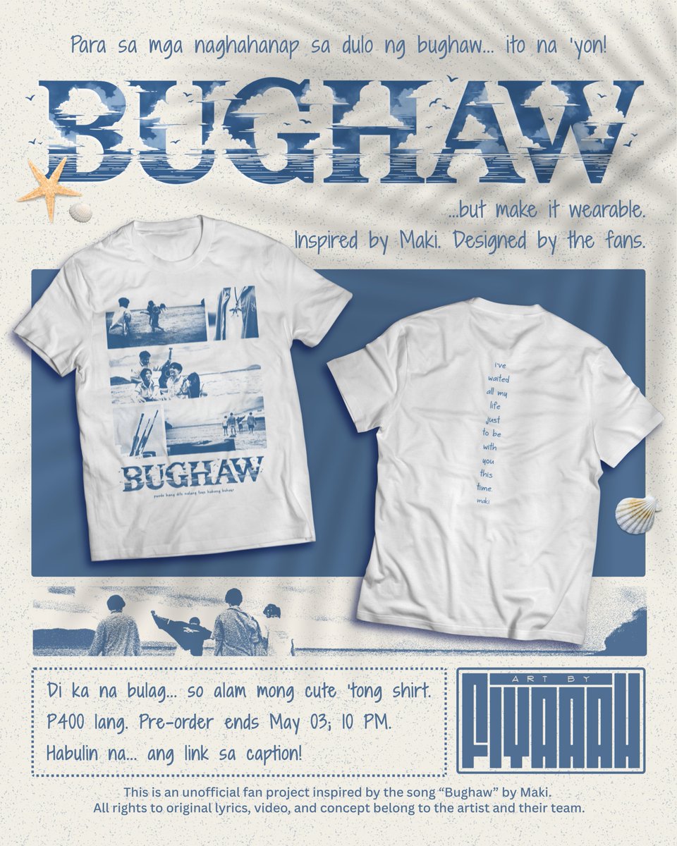 artbyfiyaaah's tweet photo. Oo, naging tanga na tayo dati.
Pero kung di ka pa rin oorder ng Bughaw shirt?
Ay ewan ko na lang sa’yo, beh. 🫠

🏷️  P400 lang
⏳  Order 'til May 3; 10PM
🔗  https://t.co/A1kDZU3rmk

#Maki #MakiBughaw https://t.co/dAYAIVWz2J