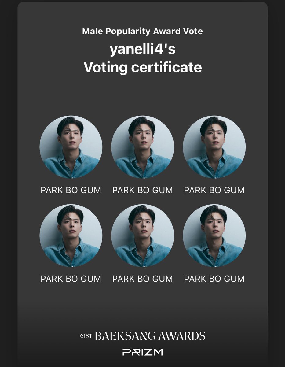 iubogum's tweet photo. i hope uaenas &amp; bogummies are voting for both iu &amp; bogum too— let’s see our aeshik together in one frame again! ✊🏻

#PRIZMPopularityAward 
#IU #ParkBogum https://t.co/6XYyEcsYqj