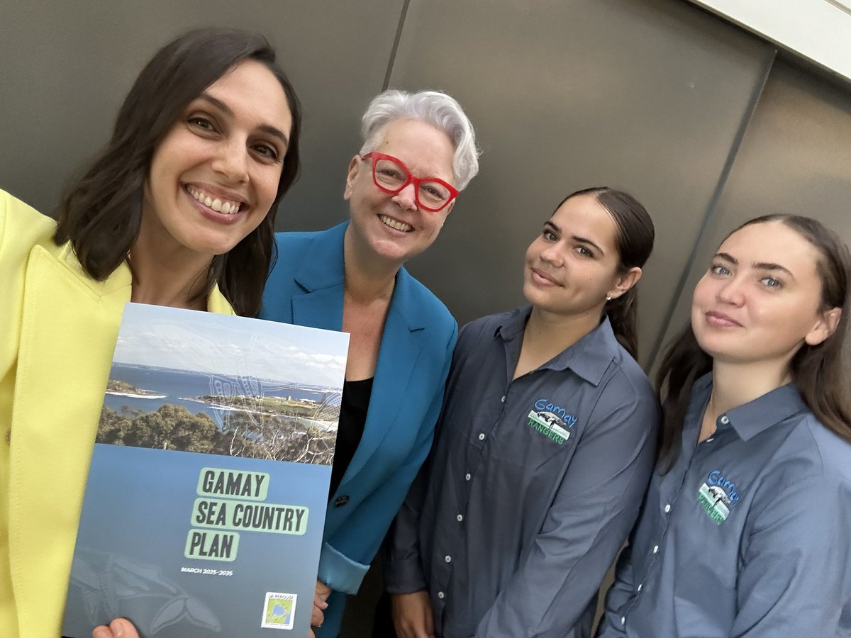 Congratulations to the @gamayrangers on the official launch of the Gamay Sea Country Plan today! A great resource created by community for us all to care for Sea Country.

instagram.com/p/DIx_XakzGNe/…