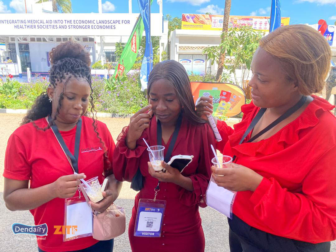 DendairyZW's tweet photo. Moments from our ZITF stand. Part 1.
Visit us this week, we have something to share with you!
#Zitf #dendairy #Citro https://t.co/8xitXYKpjP