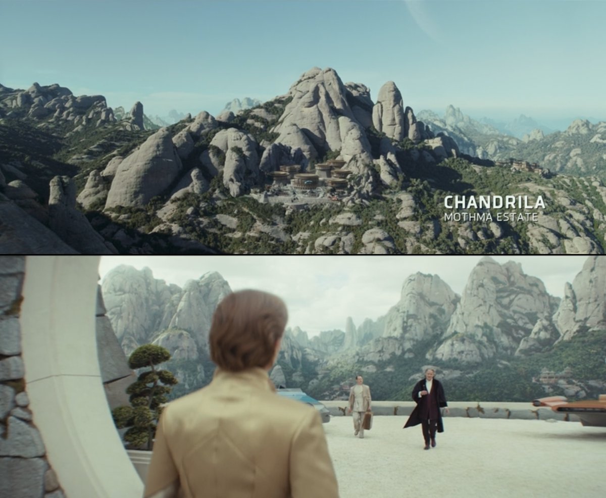 tonidelatorre's tweet image. La muntanya de Montserrat forma part de l'univers de Star Wars a partir d'avui.

Apareix a la nova temporada d'Andor: