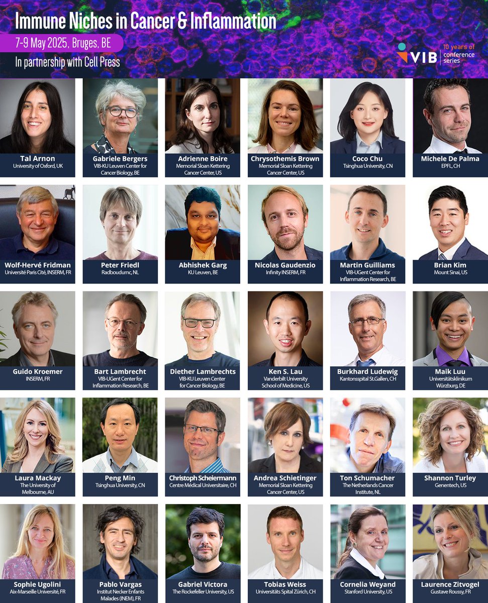 VIBTrainConf's tweet image. If you are curious how #CancerBiology and #Immunology are interconnected, now is your chance to participate in #INCI25.
⏳ Registration closes today! Don’t miss this great opportunity to learn from the best. There are just a few hours left: vibbio.tech/3GjKRY2.
#Immunotherapy