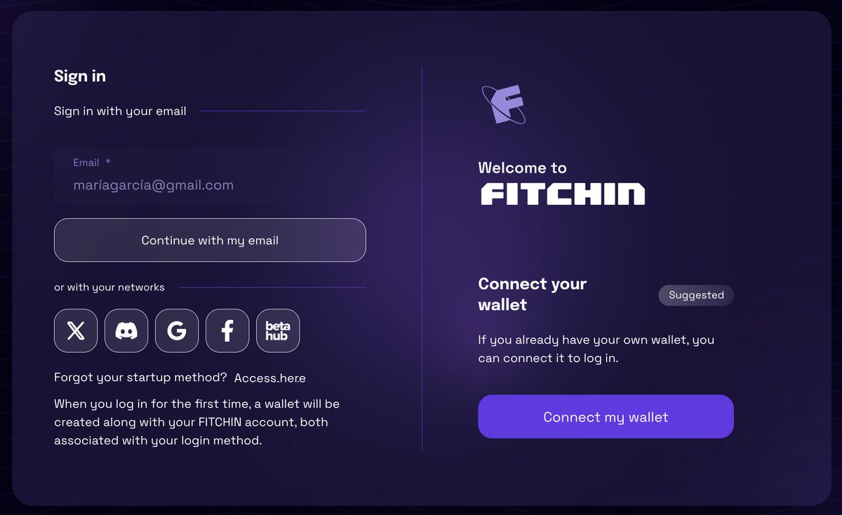 Web3Auth (@web3auth) on Twitter photo Congratulations to our partner <a href="/FITCHINuniverse/">FITCHIN Universe</a>, the largest Spanish-speaking gaming ecosystem, on their TGE!
With over 200K users already onboarded, itโs never been easier to bring users on with social logins. Congratulations to our partner <a href="/FITCHINuniverse/">FITCHIN Universe</a>, the largest Spanish-speaking gaming ecosystem, on their TGE!
With over 200K users already onboarded, itโs never been easier to bring users on with social logins.
