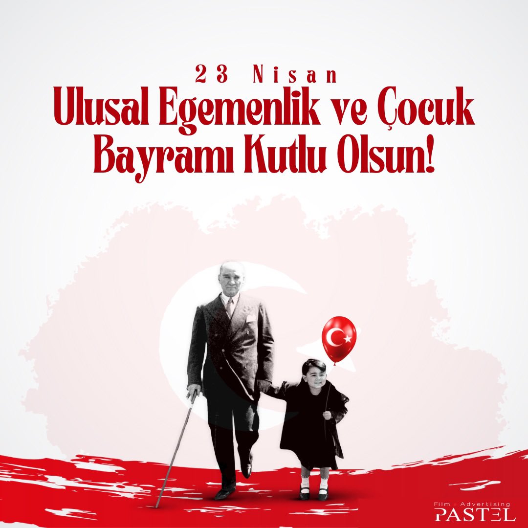 23 Nisan Ulusal Egemenlik ve Çocuk Bayramı kutlu olsun!
Geleceğimizin teminatı çocuklarımızın bayramı, neşe ve umutla dolsun.

#23Nisan #ÇocukBayramı