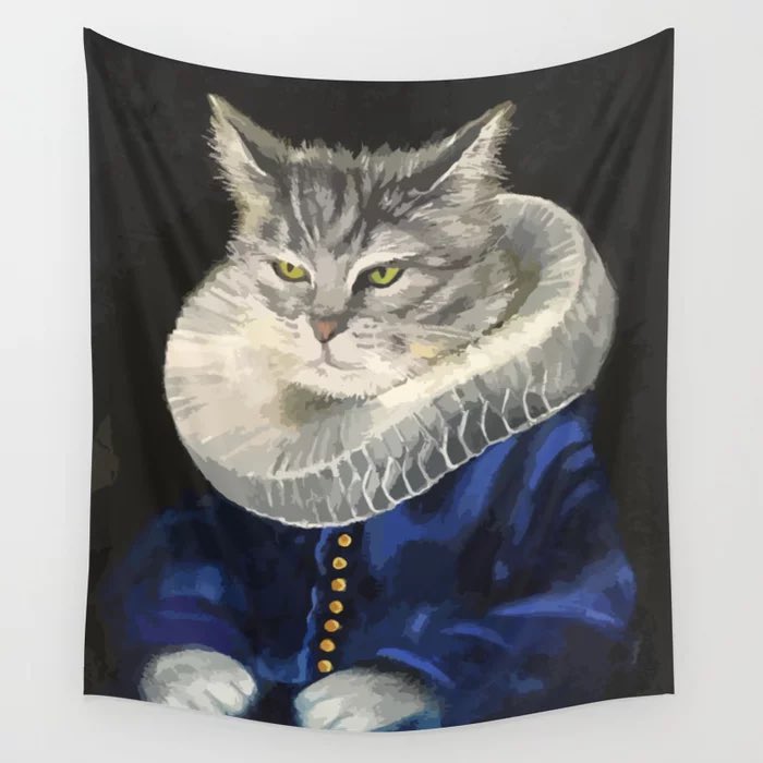 As well as being St. George's Day, the 23rd April is the day we celebrate the birth of William Shakespeare, one of England's finest sons.

Shakespeare mentioned cats more than 40 times in his works; this, from Henry IV, is my favourite:

"I am as vigilant as a cat to steal