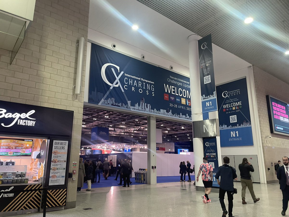 Day 1 of one of the most exciting meetings regarding integral aortic disease management !! #CXSymposium25
Great faculty talks and discussions ahead.
Let’s go!