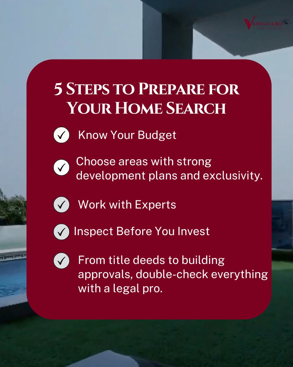 vguardliving's tweet photo. Thinking of investing in luxury real estate? Learn the top strategies to secure your dream property. 

DM us for expert guidance and personalised advice!

#RealEstateAdvice #InvestmentTips #LuxuryHomeBuying #VanguardTips https://t.co/S7mJhlH43c