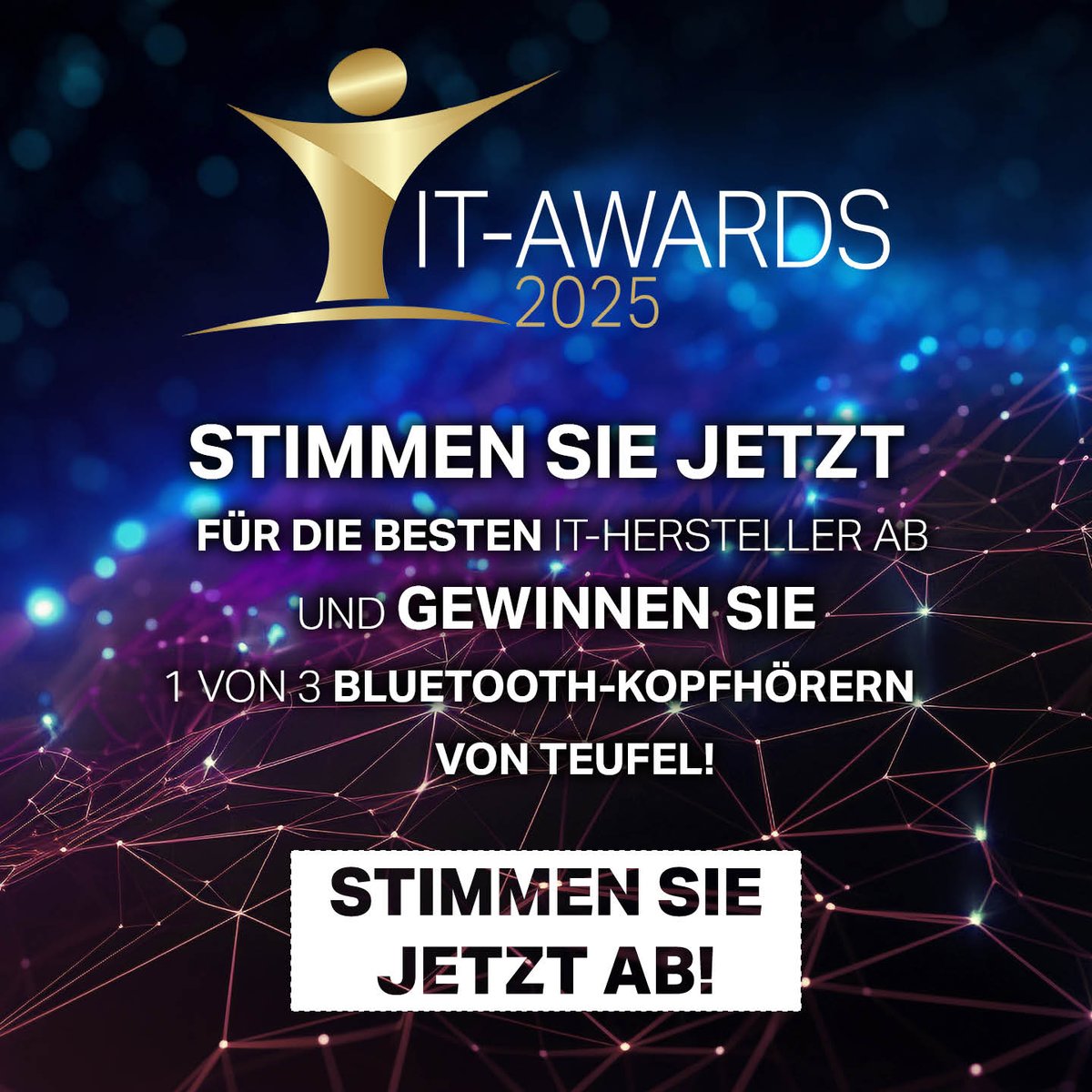 Storage-Insider (@storageinsider) on Twitter photo Auch in diesem Jahr freuen wir uns wieder darauf, die IT-AWARDS überreichen zu dürfen. Zunächst steht aber natürlich die Leserwahl in sechs Storage-Kategorien auf dem Programm.  
Die Abstimmung dauert maximal fünf Minuten: storage-insider.de/award/ 
 
#readerschoiceawards2025 Auch in diesem Jahr freuen wir uns wieder darauf, die IT-AWARDS überreichen zu dürfen. Zunächst steht aber natürlich die Leserwahl in sechs Storage-Kategorien auf dem Programm.  
Die Abstimmung dauert maximal fünf Minuten: storage-insider.de/award/ 
 
#readerschoiceawards2025