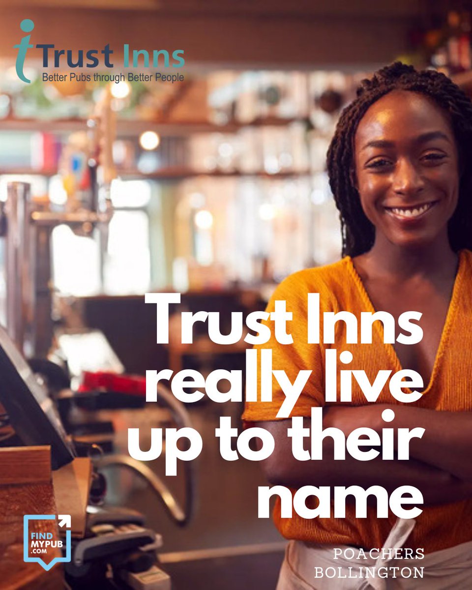 🫵When You Run a Trust Inns Pub – It’s Your Business

Interested in working with Trust Inns? 👉findmypub.com/landing-page/p…

#pubcompanyofthemonth #trustinns #discovermore #registertoday #pubcareers