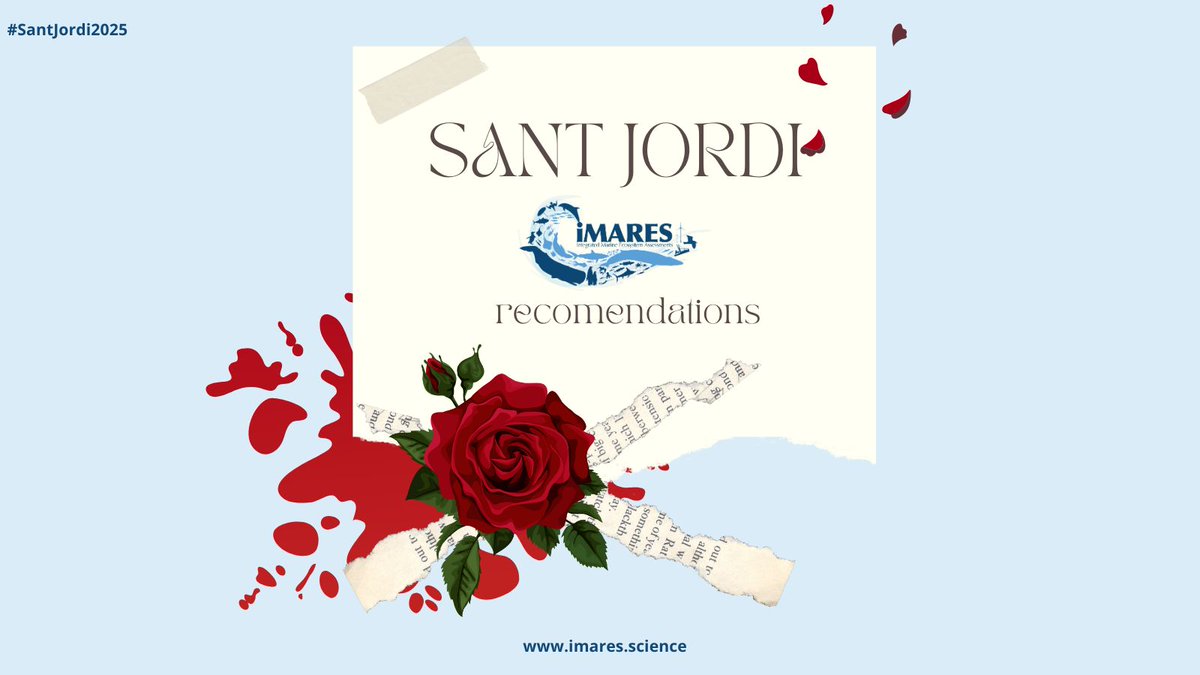 iMARES_group's tweet image. 📚🌹 Celebrate Sant Jordi with science and books! 🌍🔬

At iMARES, we couldn't let this day pass without sharing some of our favorite reads. Books that inspire us, teach us, and connect us with science, nature, and the world around us.

#SantJordi2025 #ScienceAndBooks