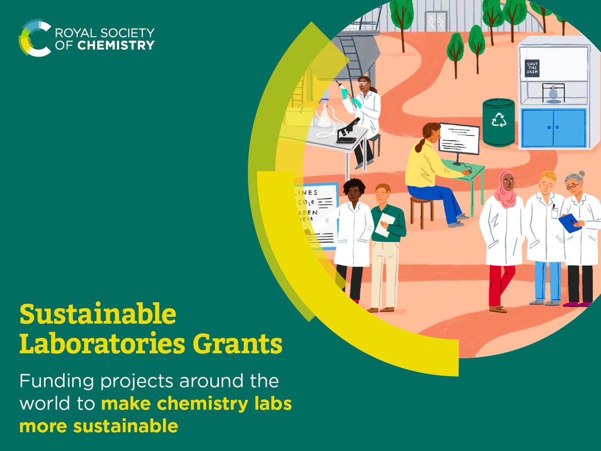 Jake McClements (@jakemcclements) on Twitter photo I’m excited to announce that I’ve been awarded a <a href="/RoySocChem/">Royal Society of Chemistry</a> Sustainable Laboratories Grant. This funding supports projects intended to help the whole community’s efforts towards #SustainableLabs.
rsc.org/news-events/ar… I’m excited to announce that I’ve been awarded a <a href="/RoySocChem/">Royal Society of Chemistry</a> Sustainable Laboratories Grant. This funding supports projects intended to help the whole community’s efforts towards #SustainableLabs.
rsc.org/news-events/ar…