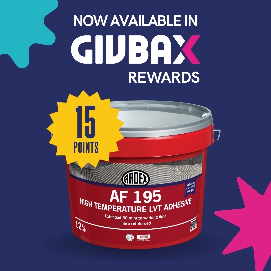 ARDEXUKFlooring's tweet photo. 🤔 Have you earned your GivBax points from the new ARDEX AF 195 yet?

👀 If you’ve used ARDEX AF 195 recently, don’t forget to scan your invoices and claim those points!

👂 Already using it? Drop your thoughts in the comments – we’re all ears

#ardexuk #af195 #givbax #rewards https://t.co/vQPpsD1jof