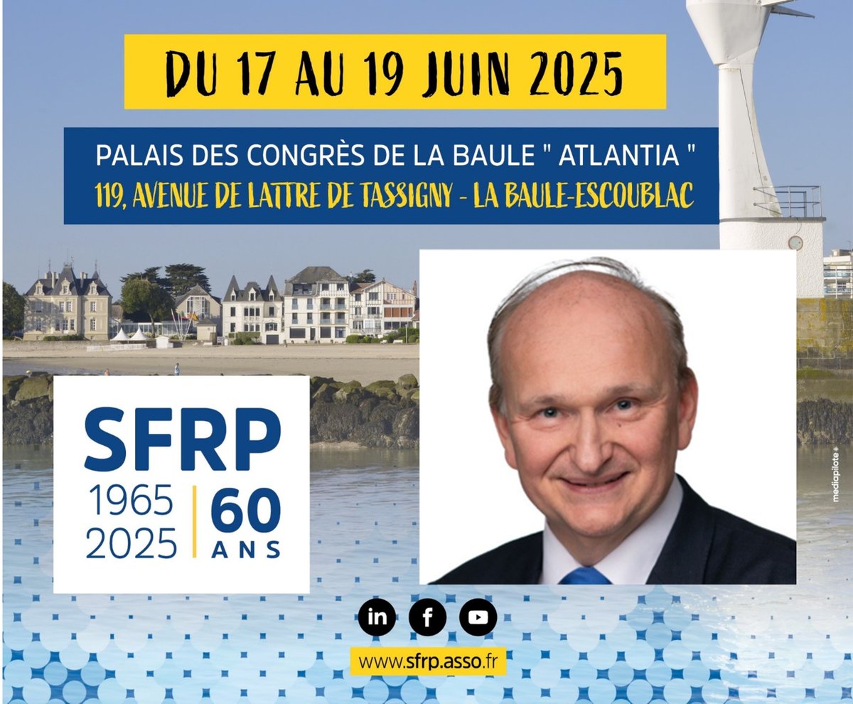 #SFRP2025 : La Baule, 17-19 juin 2025

Bernard LE GUEN viendra nous présenter les activités de l'IRPA (International Radiation Protection Association) dont le rôle est  essentiel dans le  partage de la culture de radioprotection.

Le programme : sfrp2025.fr