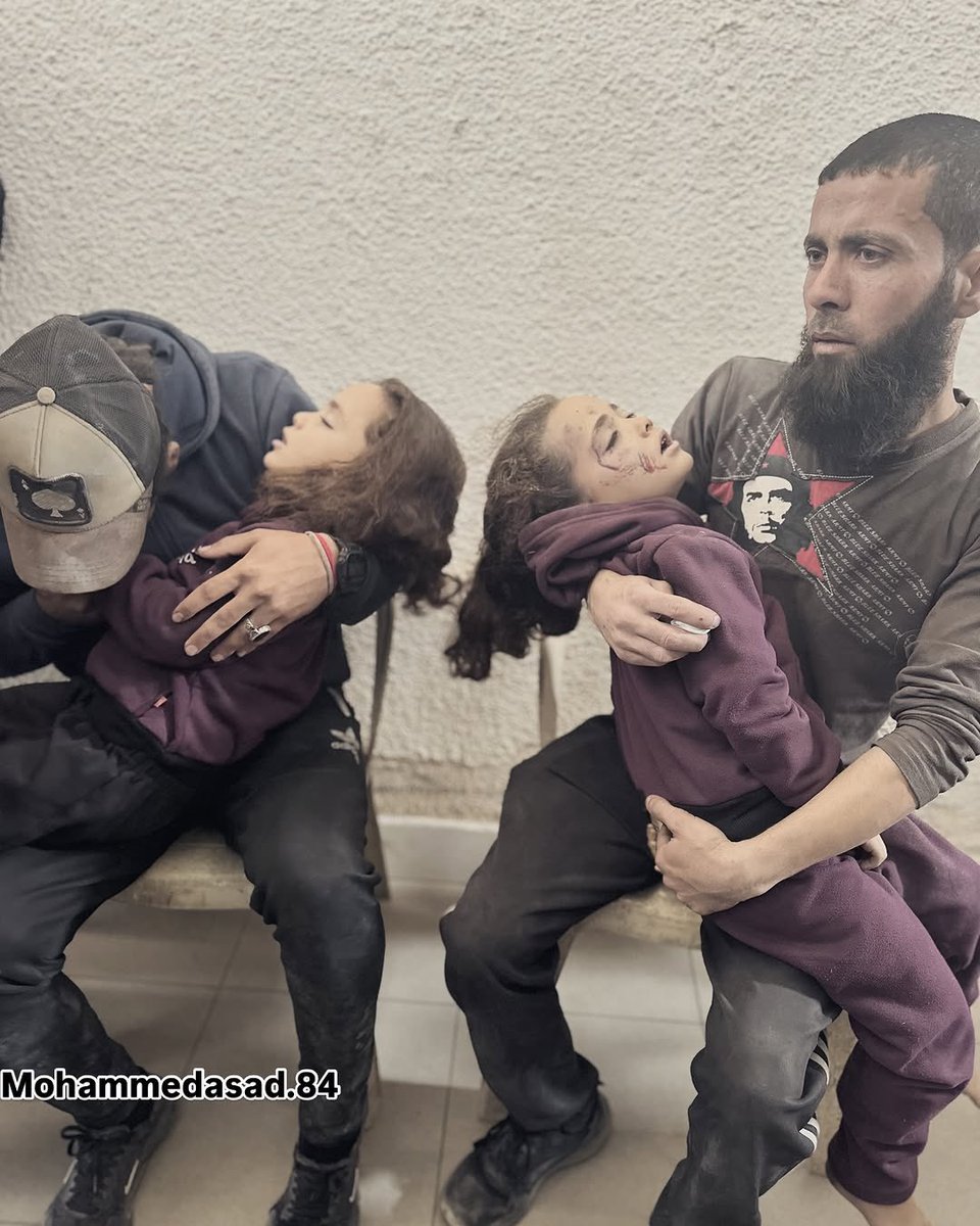 RamAbdu's tweet photo. Saba and Sana, four-year-old twins, were born together—and killed together when the Israeli occupation bombed their home. https://t.co/3H8JqryMRB