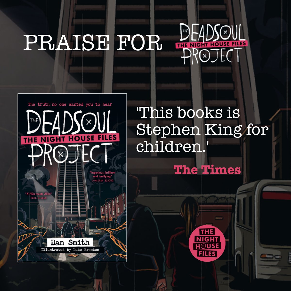 Dan Smith (@dansmithauthor) on Twitter photo 'Stephen King for children' ... what better recommendation could you need for a scary book?
Published by <a href="/BarringtonStoke/">Barrington Stoke</a> and with terrifying illustrations by <a href="/lukebrookes_art/">Luke Brookes</a> 'Stephen King for children' ... what better recommendation could you need for a scary book?
Published by <a href="/BarringtonStoke/">Barrington Stoke</a> and with terrifying illustrations by <a href="/lukebrookes_art/">Luke Brookes</a>