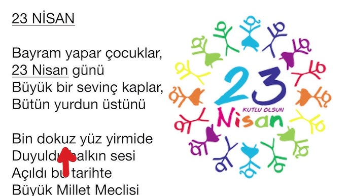 23 NİSAN EGEMENLİK VE ÇOCUK BAYRAMI KUTLU OLSUN