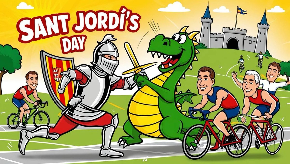 📚🌹 Sant Jordi a l’INEFC Barcelona:
Portar una rosa = 10 punts 🌹
Un llibre = 15 📖
Fer una clau de judo al drac = 25 i accés directe al 10! 🥋🐉
Sant Jordi va vèncer el drac... i nosaltres la improvisació amb objectius, fases i criteris ben planificats! 🔥 #peafe25inefc