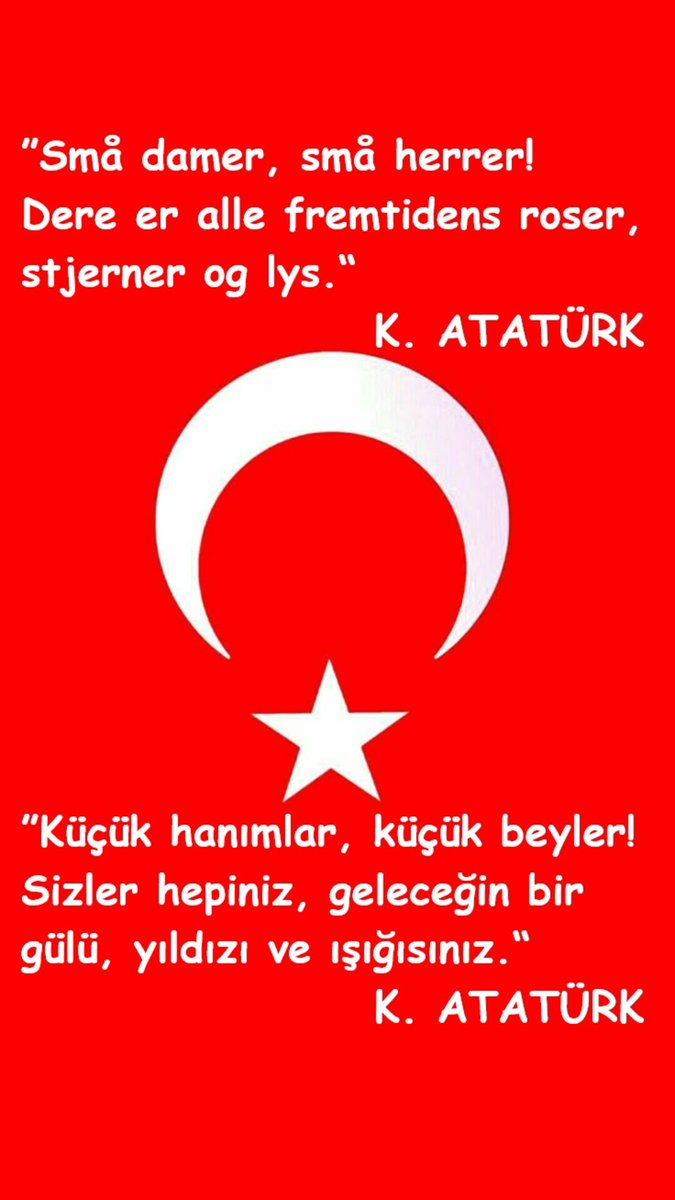 23 Nisan Ulusal Egemenlik ve Çocuk Bayramınız Kutlu olsun!

#süleymanhoca #norveccedilkursu #norveçceözelders #learnnorwegian #norvecce #norvecceöğreniyorum #norveç #ibsen #udi #learnnorwegianonline #speaknorwegian #learnnorwegian #norskprøve #nokut #hkdir #helsedirektoratet