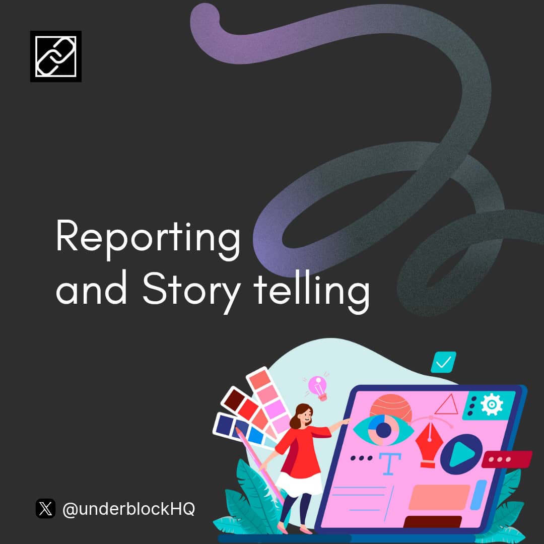 5. Reporting &amp; Storytelling  
Analysts translate data into insights:  
- Trend Reports (e.g., "NFT trading volume down 40% this month").  
- Anomaly Alerts (e.g., "Large BTC transfer to Binance: Possible sell-off").  
- Comparative Analysis (e.g., "Arbitrum vs. Optimism user