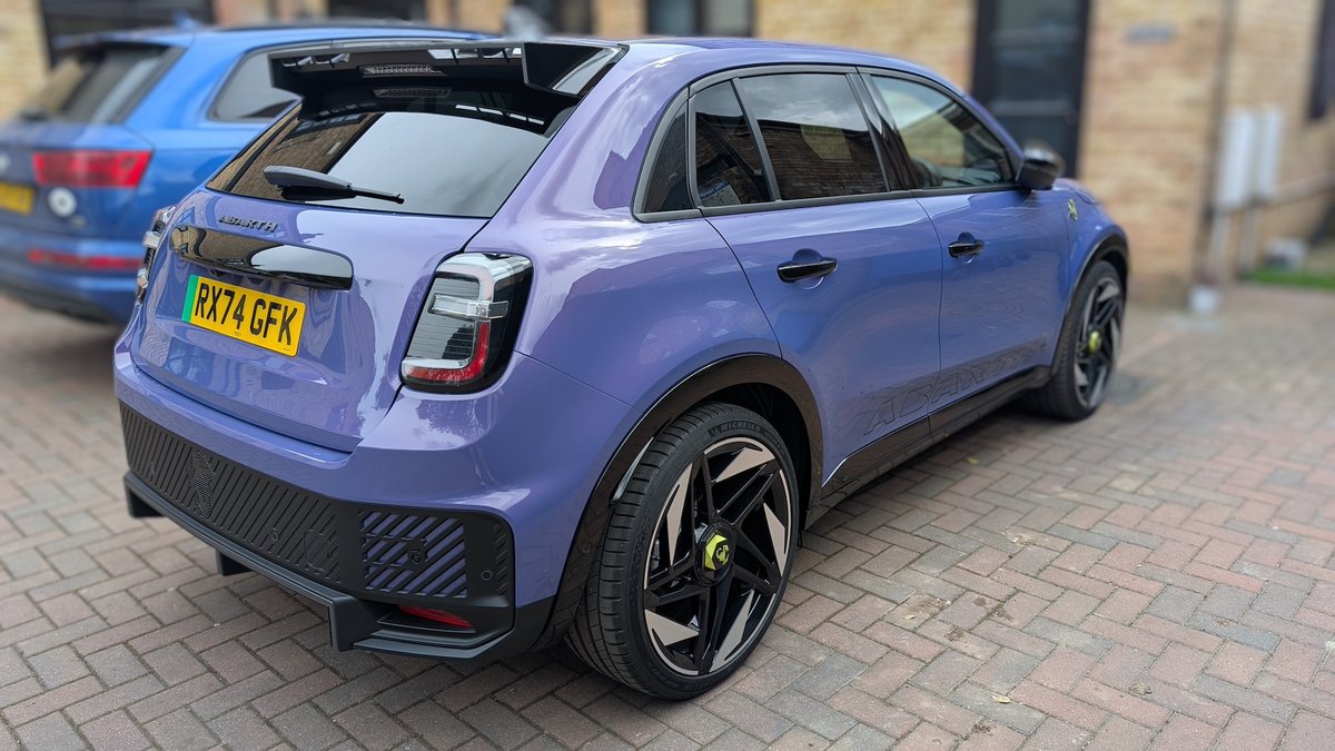 carwowuk's tweet image. OPINION: The Abarth 600e might just be the most fun you can have driving an electric car 👀

Deputy reviews Editor Tom Wiltshire has been driving Abarth's new electric hot hatch, and he reckons it's just as much fun as a petrol-powered alternative 🫣

Find out why here:…