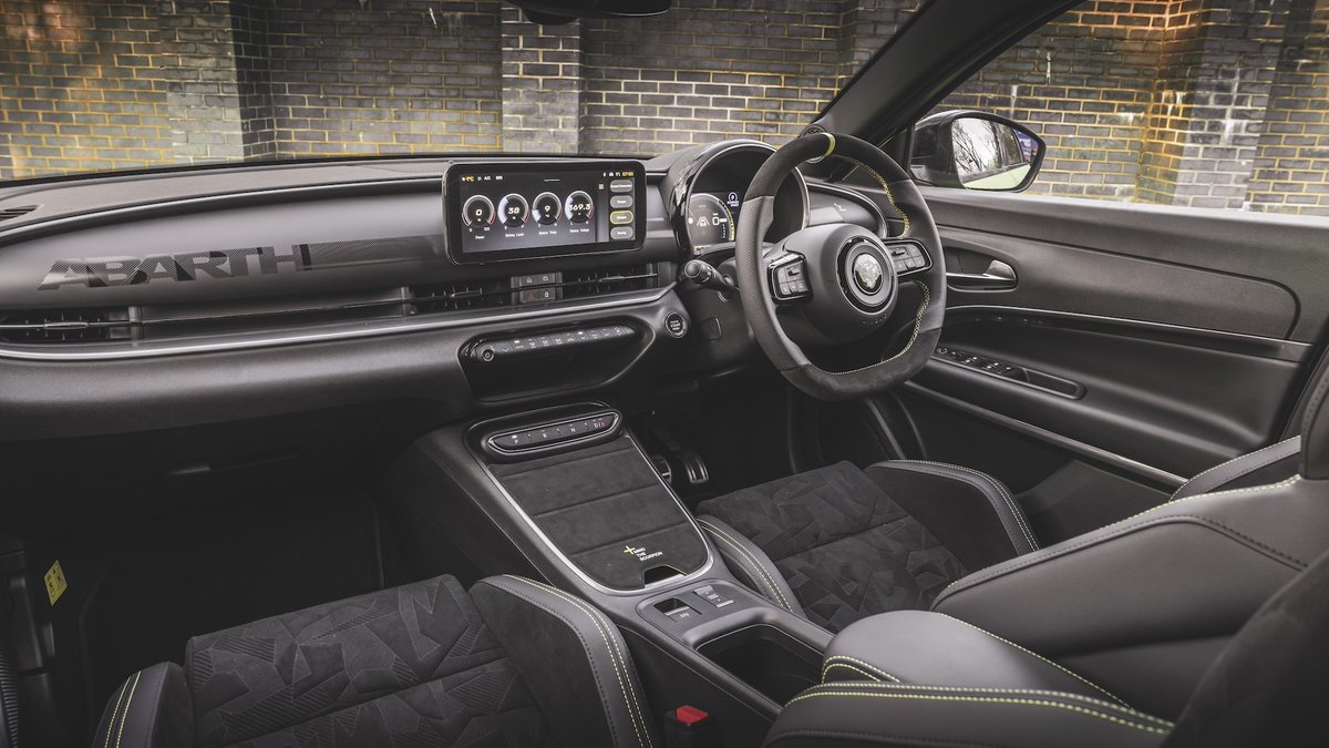 carwowuk's tweet image. OPINION: The Abarth 600e might just be the most fun you can have driving an electric car 👀

Deputy reviews Editor Tom Wiltshire has been driving Abarth's new electric hot hatch, and he reckons it's just as much fun as a petrol-powered alternative 🫣

Find out why here:…