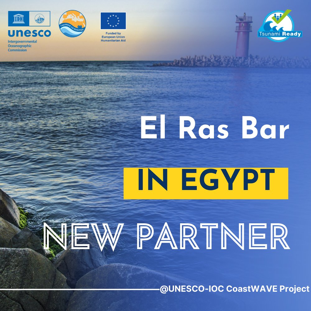 🌊 Strengthening Tsunami Preparedness in Egypt 🇪🇬

On 14 April 2025, El Ras Bar joined the UNESCO-IOC #CoastWAVE 2.0 project, aiming to become Egypt’s second Tsunami Ready community, led by NIOF, implemented by MHMC, and coordinated by Prof. Amr Hamouda.

Welcome, El Ras Bar!